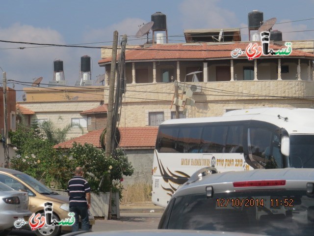 كفرقاسم : دموع الفرح وقطرات الغيث من السماء مع وصول الوفد الاخير لحجاجنا ساحة مسجد بلال بن رباح 